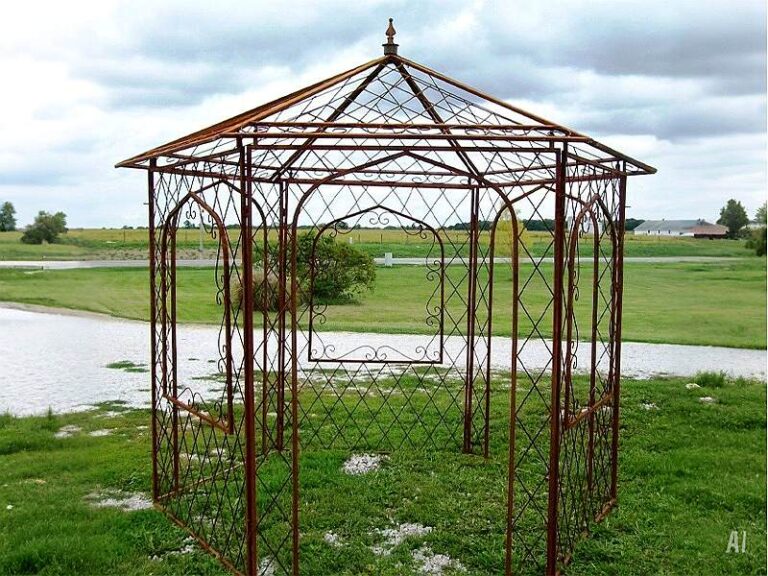 garden steel gazebo, garden gazebo, gazebo for sale